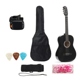   Zebra 39 hüvelykes klasszikus gitár készlet fekete PO-0051