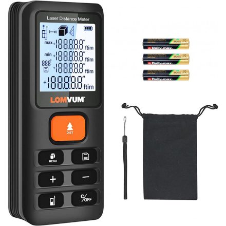 LOMVUM E40 Lézeres távolságmérő 120 m POK-507
