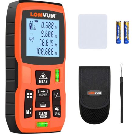 LOMVUM LV-B lézeres távolságmérő 120 m POK-503