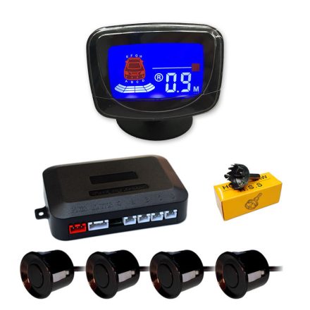 Profi 4 szenzoros tolatóradar LCD kijelzővel AMO-10037