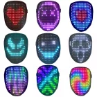 Világító LED Arcmaszk Bluetooth Alkalmazással AMO-10062