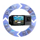 REC s10 wifi-s autós kamera utastér rögzítéssel AMO-10015