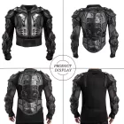 Wildken Motorkerékpár Armor fekete S AMO-10058
