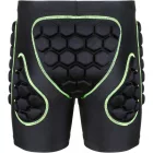 MotoShield Motoros férfi protektornadrág fekete-zöld M AMO-10054