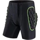 MotoShield Motoros férfi protektornadrág fekete-zöld M AMO-10054