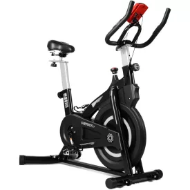   OneTwoFit beltéri edzőkerékpár,Cardio kerékpár LCD kijelzővel, többfunkciós kijelzővel FB0054