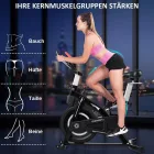OneTwoFit beltéri edzőkerékpár,Cardio kerékpár LCD kijelzővel, többfunkciós kijelzővel FB0054