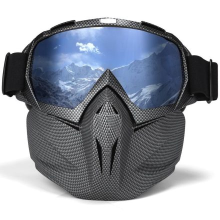 X-Treme Pro Síszemüveg/Snowboard maszk szürke