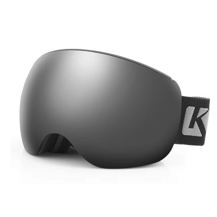 Kutook X-Treme Síszemüveg/Snowboard szemüveg - Dupla rétegű szürke UV lencse 