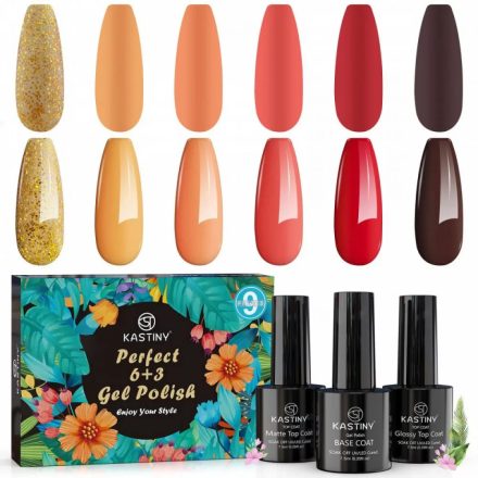 Kastiny Géllakk készlet 6+3 db-os KM-15