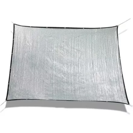  SunGlide Ezüst takaró ponyva,napvitorla 2m x 3m 