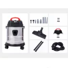 Száras-nedves porszívó - 1800W, rozsdamentes acél + kilenc részes készlet + szűrőelem RTZ-9011