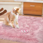 Fluffy rózsaszín szőnyeg 50cm * 80 cm SH-06