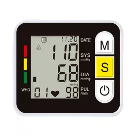   Gyors és pontos csuklós vérnyomásmérő készülék LCD kijelzővel SH-106