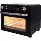 Abossk Air (25L) 1700W Digitális kijelzős légkeveréses sütő + receptkönyv - fekete SH-08