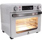 Abossk Air (25L) 1700W Digitális kijelzős légkeveréses sütő + receptkönyv - fehér SH-01