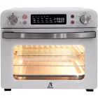 Abossk Air (25L) 1700W Digitális kijelzős légkeveréses sütő + receptkönyv - fehér SH-01