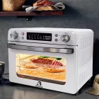 Abossk Air (25L) 1700W Digitális kijelzős légkeveréses sütő + receptkönyv - fehér SH-01