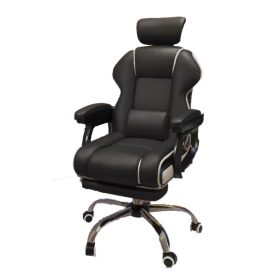 GamerElegance lábtartós szék fekete KNT88-09