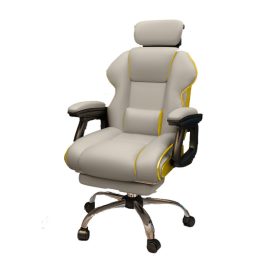 GamerElegance lábtartós szék szürke KNT88-11