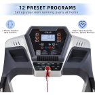 UMAY futópad állítható dőléssel, összecsukható, 12 programmal KM-31