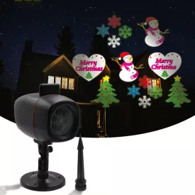 LED kivetító Karácsonyos mintákkal CL1306-12