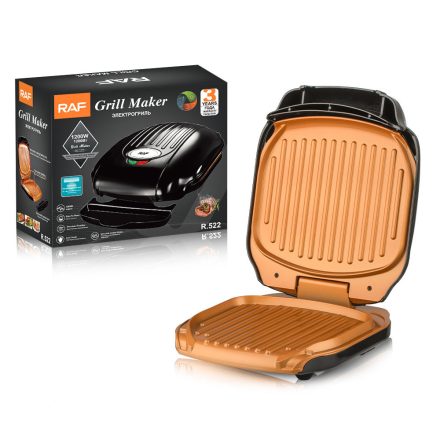 RAF elektromos kontakt grill 1000W KOC-102