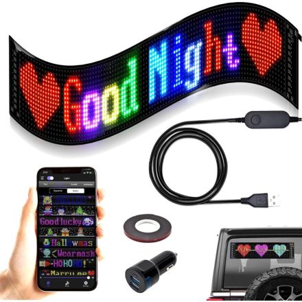 Autós LED programozható kijelző LGI-046