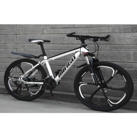 Mingu Fekete-Fehér 6 csillagküllős mountenbike SH-120