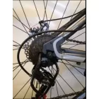 LauxJack Fekete-Szürke mountenbike hagyományos küllős kerékkel SH-118