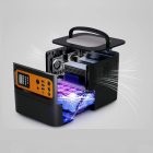 500W/540Wh Hordozható erőmű kempingezéshez, áramkimaradáshoz, 220V ki és bemenet! EU villás csatlakozó SH-104