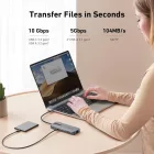 GIISSMO USB C HUB - HC-3902 AZ-102