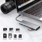 USB C Hub átalakító 7 in 1 Type C Hub - G2 AZ-108