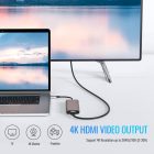 USB C Hub átalakító 7 in 1 Type C Hub - G2 AZ-108