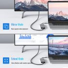 USB C Hub átalakító 7 in 1 Type C Hub - G2 AZ-108