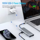 USB C Hub átalakító 7 in 1 Type C Hub - G2 AZ-108