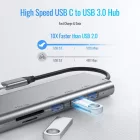 USB C Hub átalakító 7 in 1 Type C Hub - G2 AZ-108