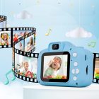 Kék digitális kamera gyerekeknek - 13MP, 4x optikai zoom RTZ-606