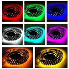 Bluetootos autós LED szalag - 120x90 cm, applikáció+távirányító KNT88-05