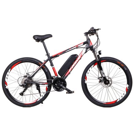 Frike Carbon Ebike fekete-piros 250W 31-61km -es hatótáv BCO-04