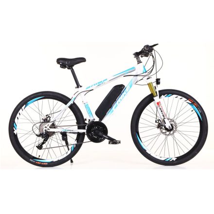 Frike Hybrid Ebike fehér-világos kék 250W 31-61km -es hatótáv BCO-03