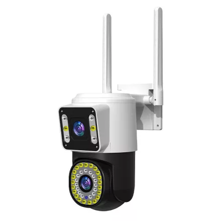 Harken Wifi-s duplalencsés biztonsági kamera NNYK-11