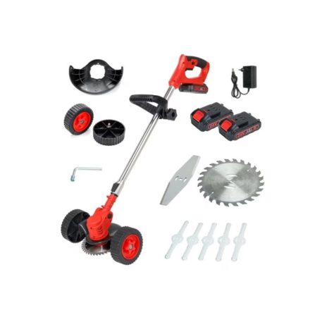 PureCut kerekes fűkasza 2db akkumulátorral KOC-108