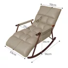 RelaxRocker világos szürke hintaszék MZS-101