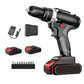   Akkumulátoros elektromos csavarhúzó készlet - 2 akkumulátorral és csavarfej szettel MZS-325