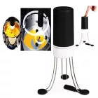 Elektromos automata keverő ,tojás mixelő gép, szószok levesek automatikus keveréséhez MZS-223