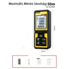 Deli Lézeres távolságmérő maximális mérés: 50 m, DL331040B KOPB-933