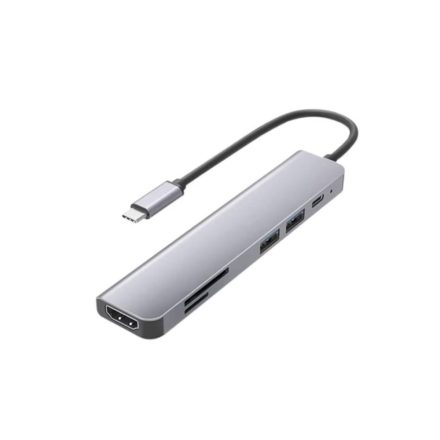 Qhou USB C -> USB 3.0, USB 2.0, USB C, SD és TF kártya,HDTV átalakító KOPB-920