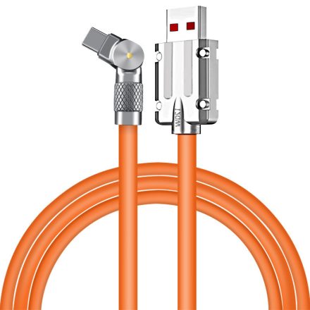 AlphaOne narancssárga 2m-es  Type C típusú kábel KOC-124