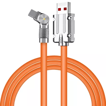 AlphaOne narancssárga 2m-es  Type C típusú kábel KOC-124